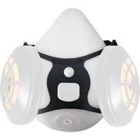 Comfort-Air&reg; 400Nx Half Mask without Exhalation Valve Kit, Elastomer/Rubber, Small/Medium We Share Industrial Supply