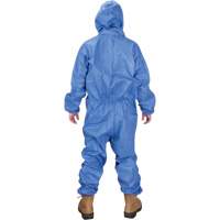 Hooded Coveralls, Medium, Blue, SMS We Share Industrial Supply