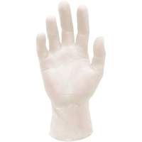 Synthetic Stretch Medical Examination Gloves, Large, Vinyl, 5-mil, Powder-Free, White, Class 2 We Share Industrial Supply