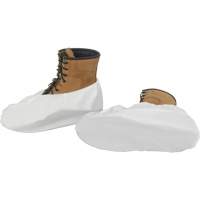 Shoe Covers, One Size, Microporous, White We Share Industrial Supply