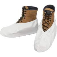 Shoe Covers, One Size, Microporous, White We Share Industrial Supply