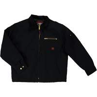 Duck Chore Jacket, Men's, Small, Black We Share Industrial Supply