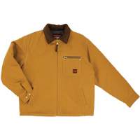 Duck Chore Jacket, Men's, Small, Brown We Share Industrial Supply