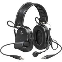 Casque VI NIB avec deux fils de sortie et rail arc Peltor ComTac, Style Bandeau, 23 dB We Share Industrial Supply