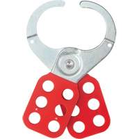 Safety Lockout Hasp, Red We Share Industrial Supply