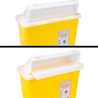 Contenant pour objets pointus et tranchants, Capacit&eacute; de 4,6 L We Share Industrial Supply