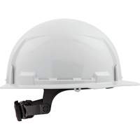 Casque de s&eacute;curit&eacute; &agrave; bordure avant, R&eacute;pond aux normes CSA type 1, Suspension Rochet, Non ventil&eacute; We Share Industrial Supply