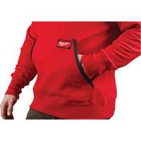 Heavy-Duty Pullover Hoodie, Men's, Small, Red We Share Industrial Supply