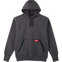 Heavy-Duty Pullover Hoodie, Men's, Small, Grey We Share Industrial Supply