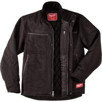 Blouson classique GridIron, Hommes, Petit, Noir We Share Industrial Supply