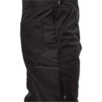 GridIron Regular Length Zip-To-Thigh Bib Overall, Men's, Large, Black We Share Industrial Supply