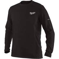 Workskin Long Sleeve Shirt, Men's, Small, Black We Share Industrial Supply
