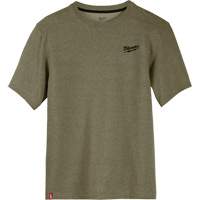 Hybrid Work Tee Shirt, Men's, Small, Green We Share Industrial Supply
