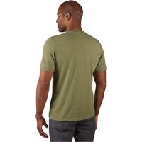 Hybrid Work Tee Shirt, Men's, Small, Green We Share Industrial Supply
