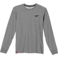 Hybrid Work Tee Shirt, Men's, Small, Grey We Share Industrial Supply