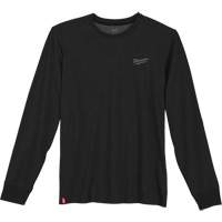 Hybrid Work Tee Shirt, Men's, Small, Black We Share Industrial Supply