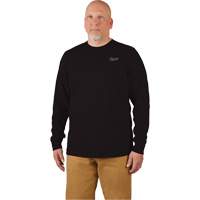 Hybrid Work Tee Shirt, Men's, Small, Black We Share Industrial Supply