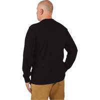 Hybrid Work Tee Shirt, Men's, Small, Black We Share Industrial Supply