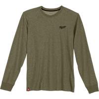 Hybrid Work Tee Shirt, Men's, Small, Green We Share Industrial Supply