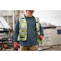 Hybrid Work Tee Shirt, Men's, Small, Blue We Share Industrial Supply