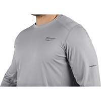 Workskin Lightweight Shirt, Men's, Small, Grey We Share Industrial Supply