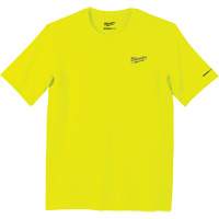 Workskin Lightweight High Visibility Shirt, Men's, Small, Yellow We Share Industrial Supply
