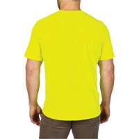 Workskin Lightweight High Visibility Shirt, Men's, Small, Yellow We Share Industrial Supply