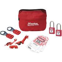 Basic Lockout Kit with Zenex Thermoplastic Locks, Electrical Kit, 11 Components We Share Industrial Supply
