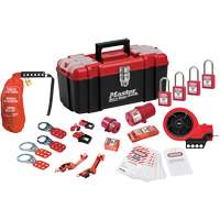 Premier Lockout Kit with Zenex Thermoplastic Locks, Electrical Kit, 21 Components We Share Industrial Supply