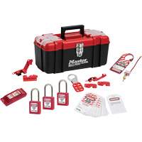 Standard Lockout Kit with Zenex Thermoplastic Locks, Electrical Kit, 14 Components We Share Industrial Supply
