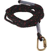 Corde de sauvetage vertical avec mousqueton Dynamic We Share Industrial Supply