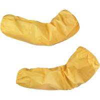 Manchons jetables niveau 1 ChemMax, Longueur de 18", Poly&eacute;thyl&egrave;ne/Polypropyl&egrave;ne, Jaune We Share Industrial Supply