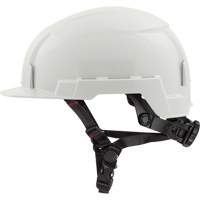 Casque &agrave; bordure avant avec support &agrave; lampe de poche Bolt, Suspension Rochet We Share Industrial Supply