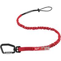 Longe verrouillable pour outils, Tendeur, Mousqueton/boucle We Share Industrial Supply
