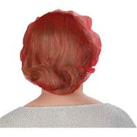 Bouffant Caps, Polypropylene, 21", Red We Share Industrial Supply