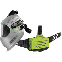 Syst&egrave;me APR motoris&eacute; sur ceinture pour soudage e3000x, Capuchon & visi&egrave;re/Masque de soudage, Pile Lithium-ion We Share Industrial Supply