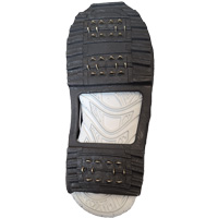 Brass Stride&reg; Non-Sparking Ice Cleats, Brass, Stud Traction, Small We Share Industrial Supply