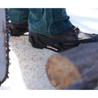 Brass Stride&reg; Non-Sparking Ice Cleats, Brass, Stud Traction, Small We Share Industrial Supply