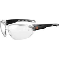 Lunettes de s&eacute;curit&eacute; sans monture Skullerz VALI, Lentille Transparent, Antibu&eacute;e/Anti-&eacute;gratignures, ANSI Z87+/R&eacute;pond ou surpasse la norme CSA Z94.3 We Share Industrial Supply