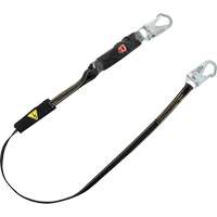 V-Series Welding Energy Absorbing Lanyard, 6', Snap Hook Center, Snap Hook Leg Ends, Kevlar&reg;/Metal/Nylon We Share Industrial Supply