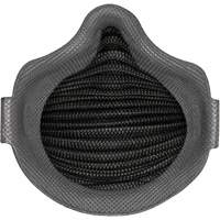 AirWave M Series Black Disposable Masks with SmartStrap&reg; & Full Foam Flange, N95, NIOSH Certified, Medium/Large We Share Industrial Supply