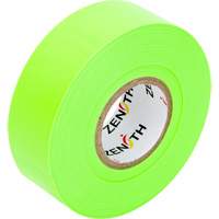 Flagging Tape, 1.1875" W x 164' L, Fluorescent Green We Share Industrial Supply