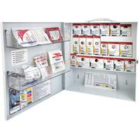 SmartCompliance&reg; First Aid Cabinet, Meets CSA Z1220-17 Type 2 Low-Risk Environment, Small (2-25 Workers) We Share Industrial Supply