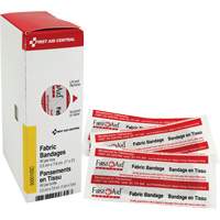 SmartCompliance&reg; Refill Adhesive Bandages, Rectangular/Square, 3", Fabric, Non-Sterile We Share Industrial Supply