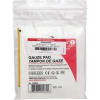 SmartCompliance&reg; Refill Gauze, Pad, 4" L x 4" W, Sterile, Medical Device Class 1 We Share Industrial Supply