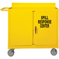 Spill Control Center Cart, 18" L x 38.375" W x 36" H We Share Industrial Supply