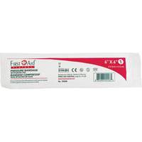 Sterile Compress Pressure Bandage, 6" L x 6" W We Share Industrial Supply