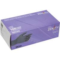 Medical Grade Disposable Gloves, Large, Nitrile, 6-mil, Powder-Free, Black, Class 2 We Share Industrial Supply