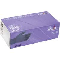 Gants jetables de calibre m&eacute;dical, 2T-Grand, Nitrile, 6 mils, Sans poudre, Noir, Classe 2 We Share Industrial Supply