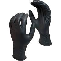Green Monkey Biodegradable Disposable Gloves, Small, Nitrile, 8-mil, Powder-Free, Black We Share Industrial Supply